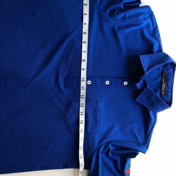 Polo Ralph Lauren RLX blue polo - Picture 5 of 7